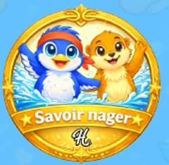 Badge Savoir nager